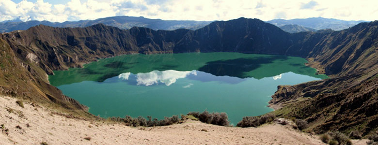 Crater del Quilotoa. Provincia del Cotopaxi