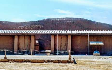 Plaza gate at Chan Chan
